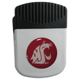 Washington St. Cougars Chip Clip Magnet With Bottle Opener